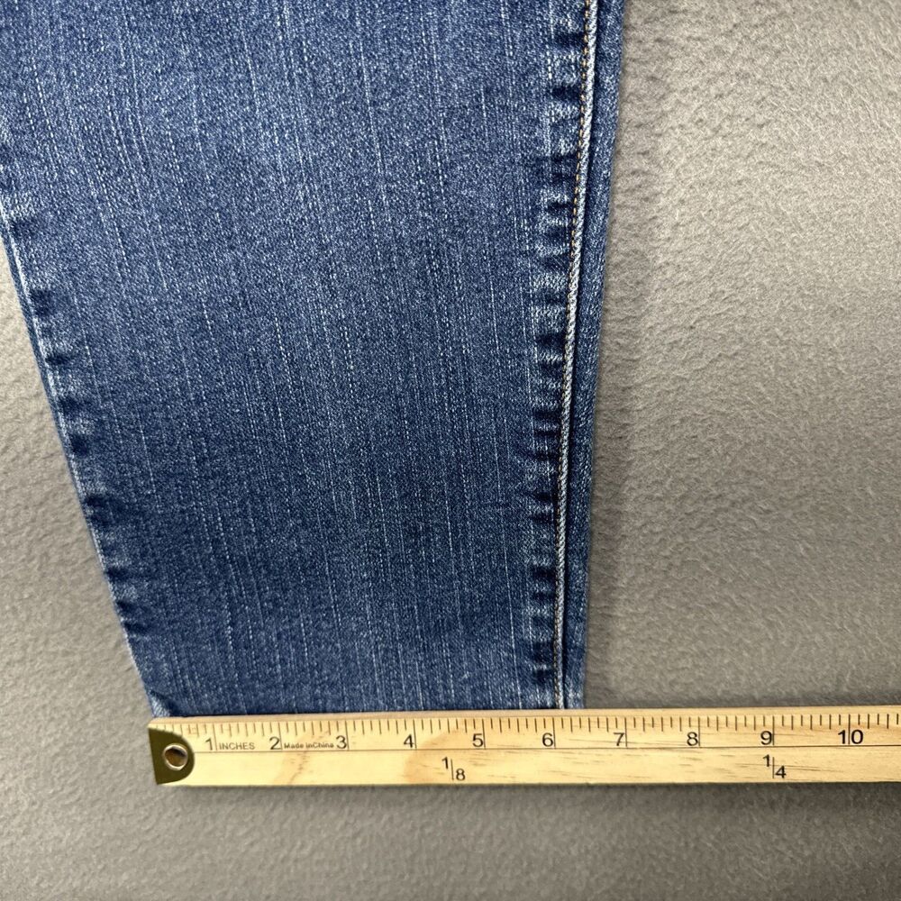 Levis Jeans Womens 12M Blue 512 Slim Tapered Mom High Rise American Denim - Picture 5 of 10